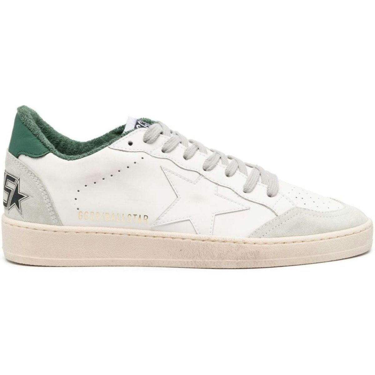 BALL STAR LEATHER SNEAKERS