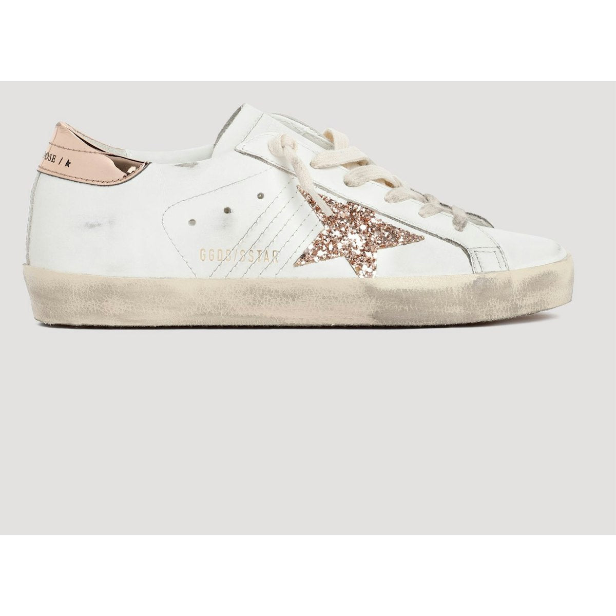 SUPER-STAR LEATHER UPPER WITH ORNAM
