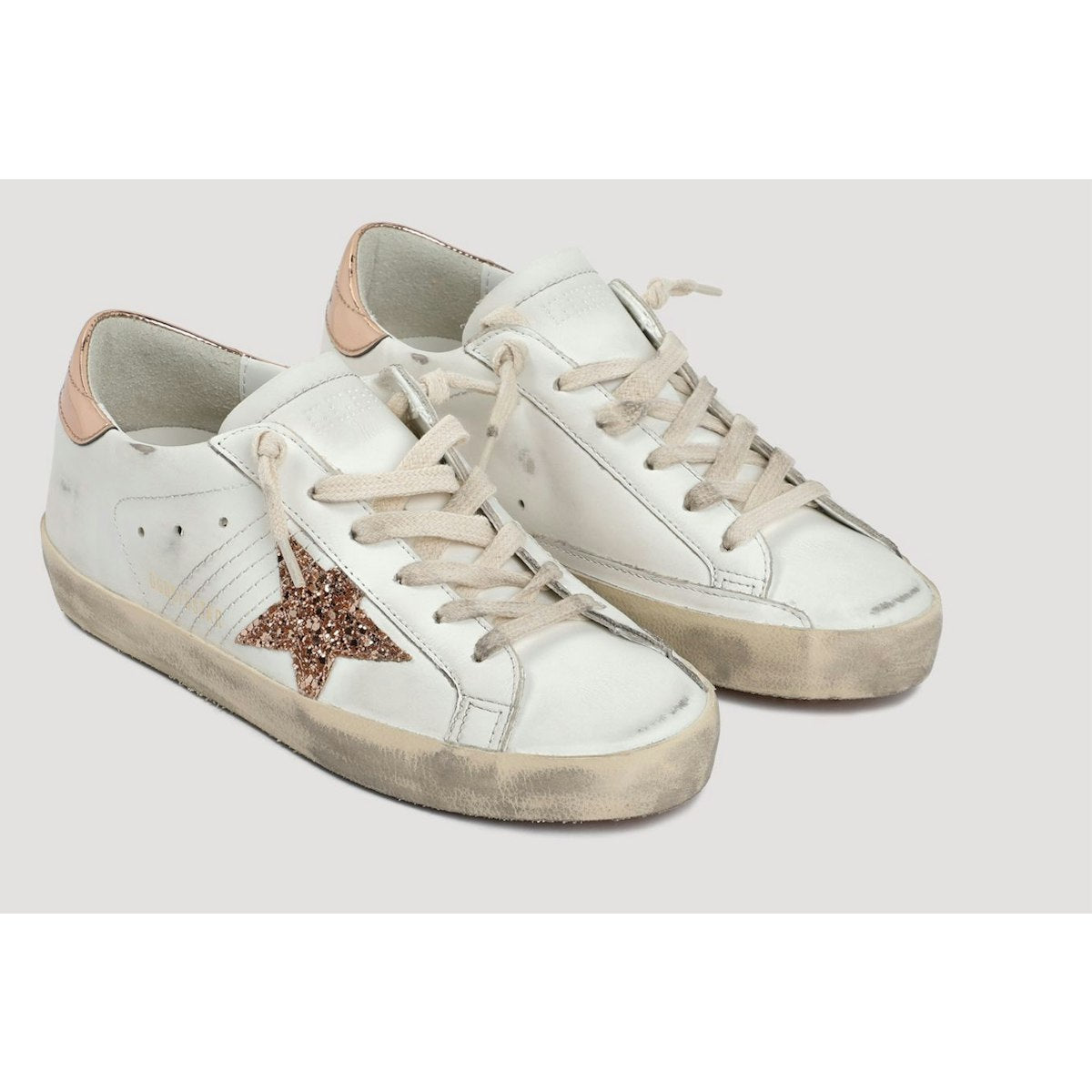 SUPER-STAR LEATHER UPPER WITH ORNAM