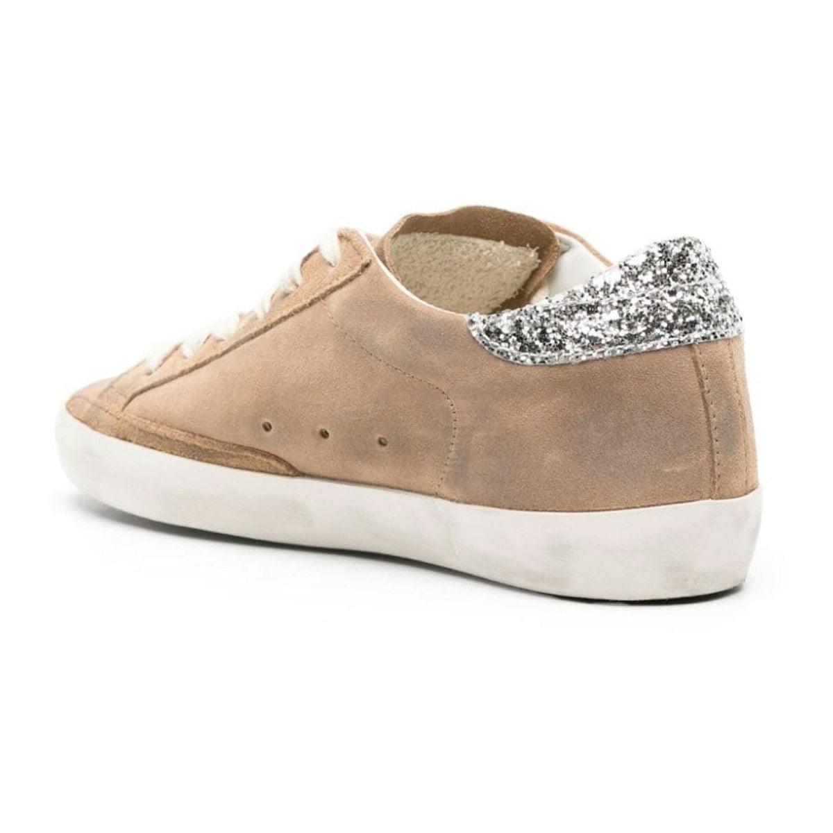 SUPER STAR SUEDE UPPER GLITTER STAR