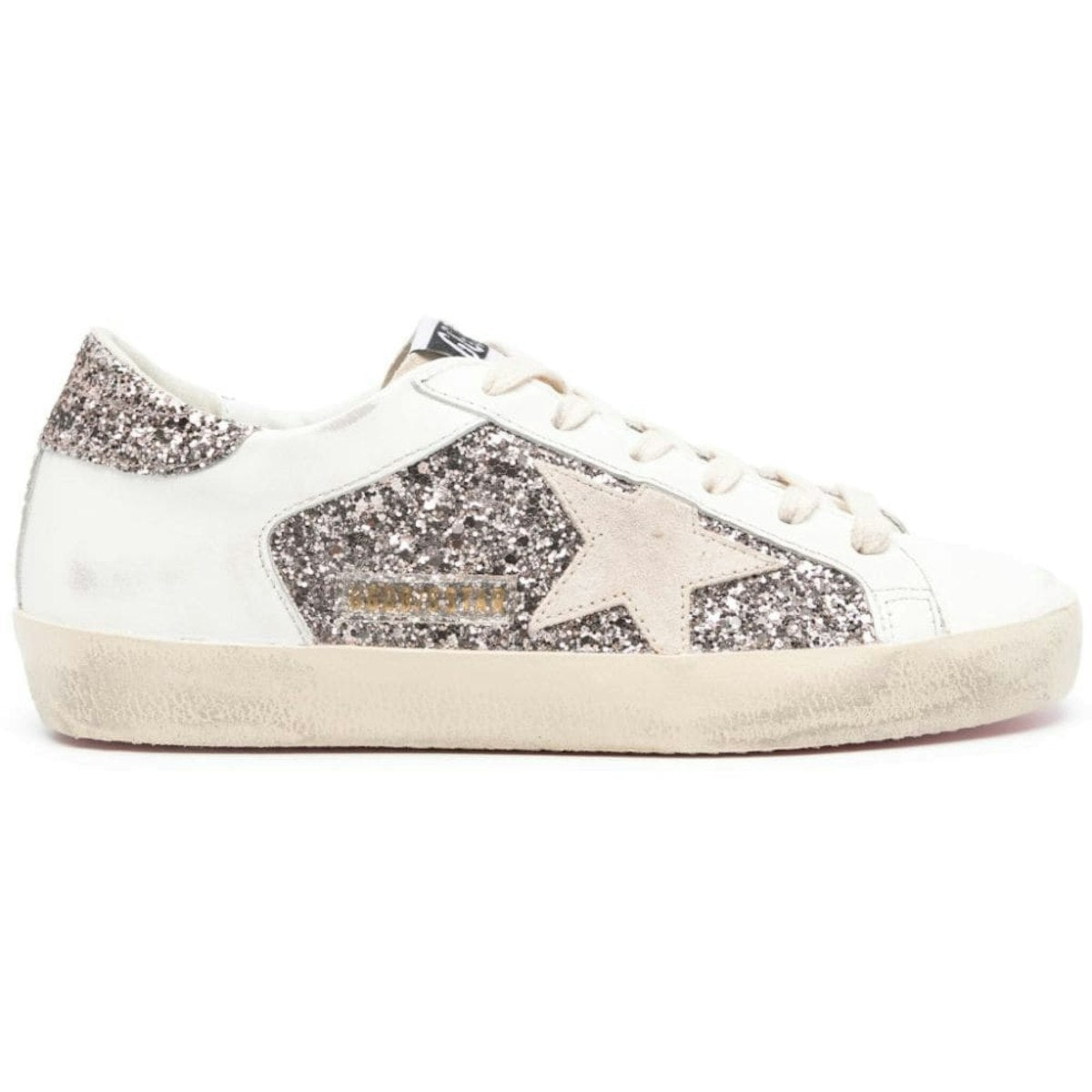 SUPER-STAR GLITTER AND LEATHER UPPE