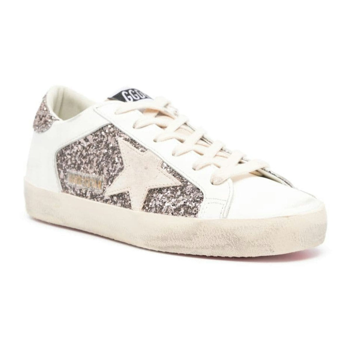 SUPER-STAR GLITTER AND LEATHER UPPE