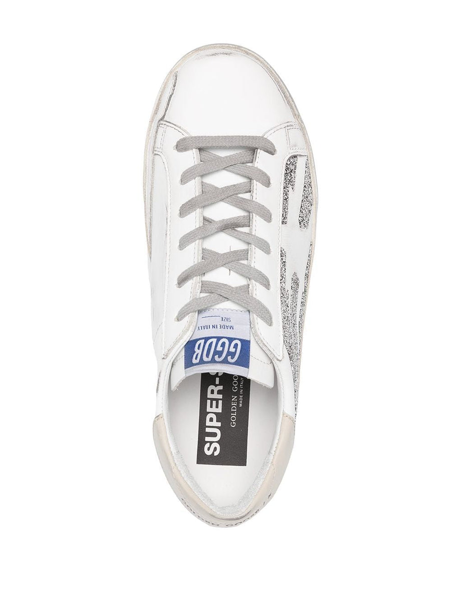 SUPER-STAR LEATHER UPPER WITH CRYST