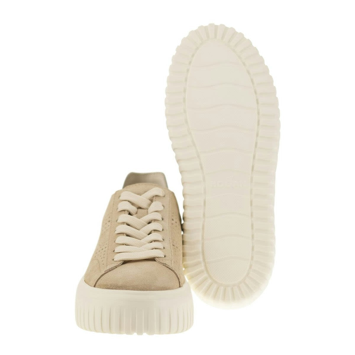 H-STRIPES NUBUCK TRAINERS