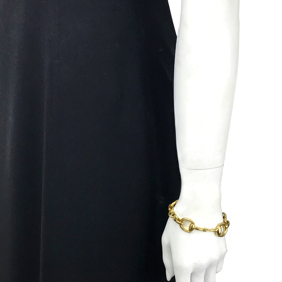 Gucci 18K Yellow Gold Horsebit Bracelet