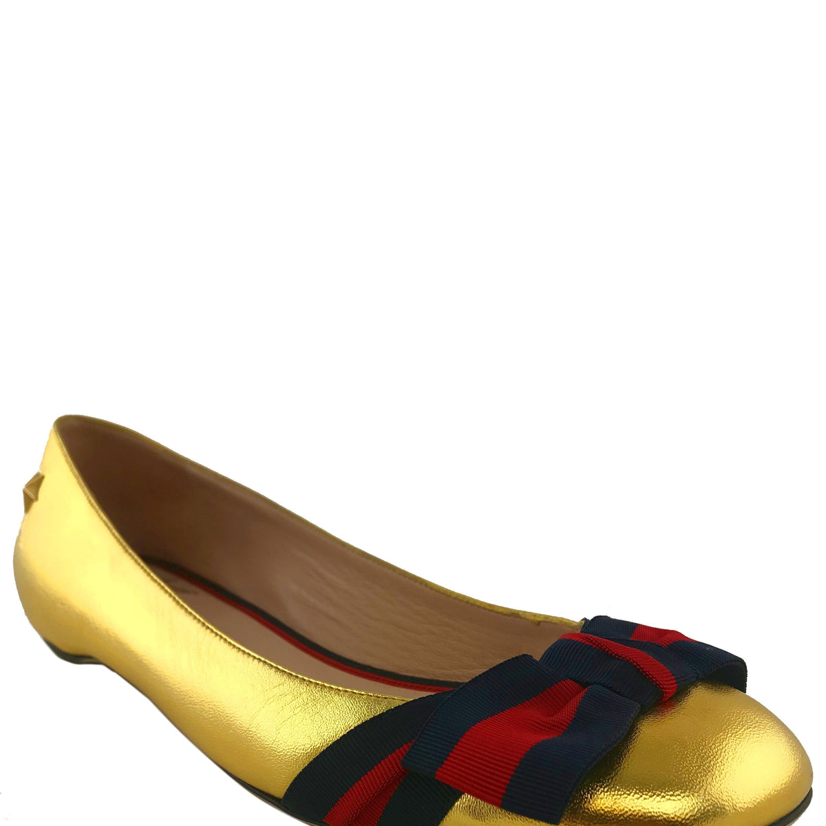 Gucci Aline Leather Flats Size 8