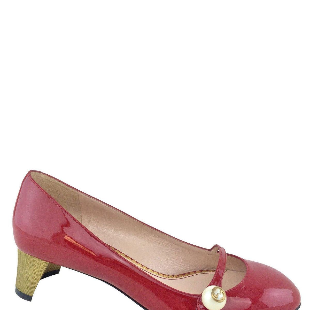 Gucci Arielle Patent Leather Pumps Size 7/37