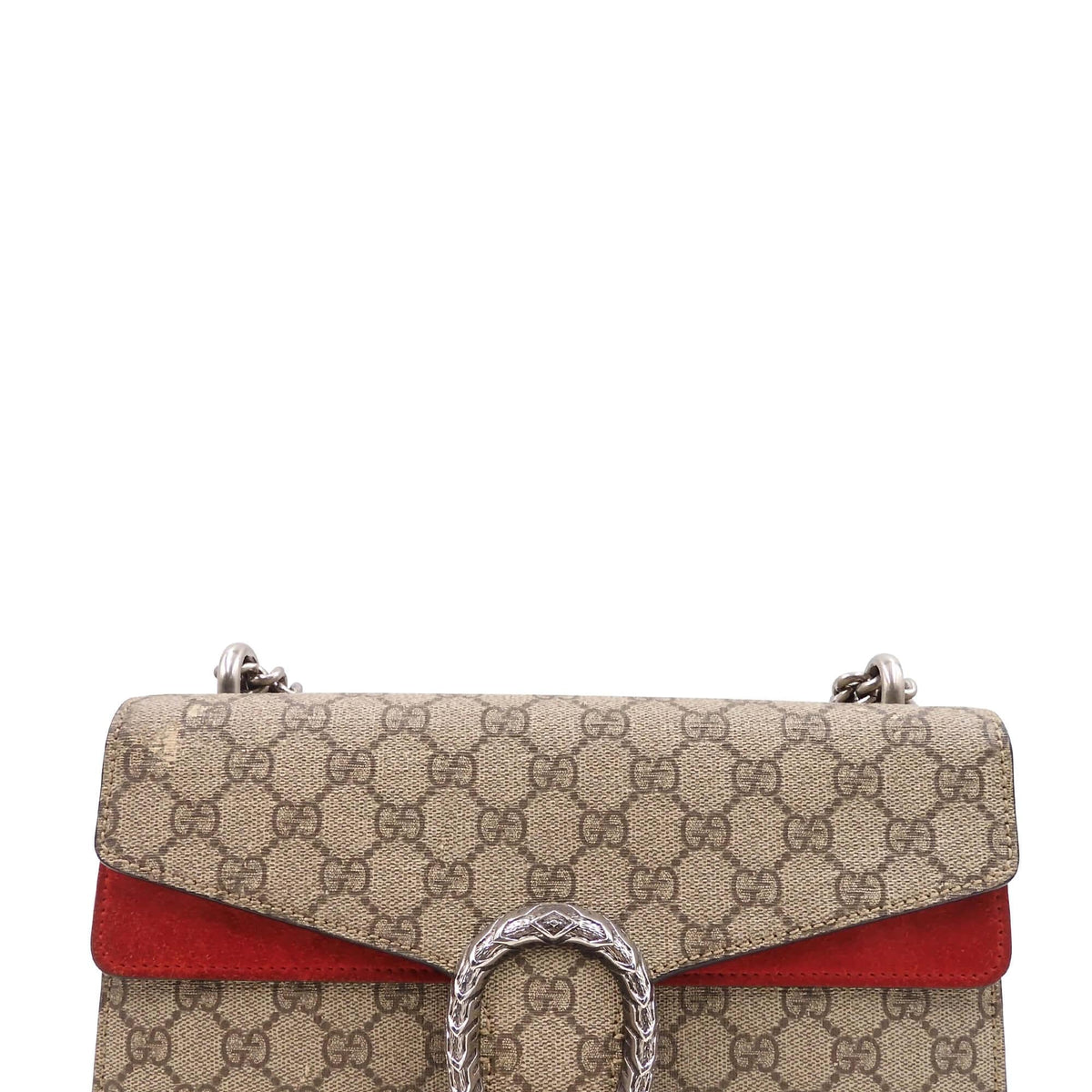 Dionysus GG Supreme Small Shoulder Bag Red