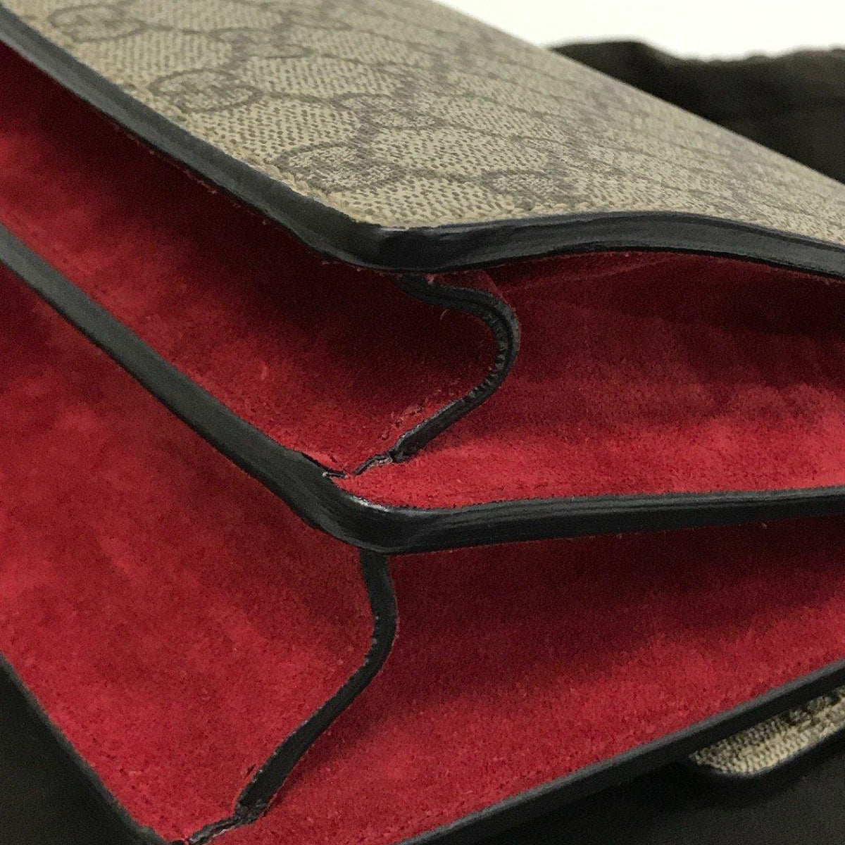 Dionysus GG Supreme Small Shoulder Bag Red