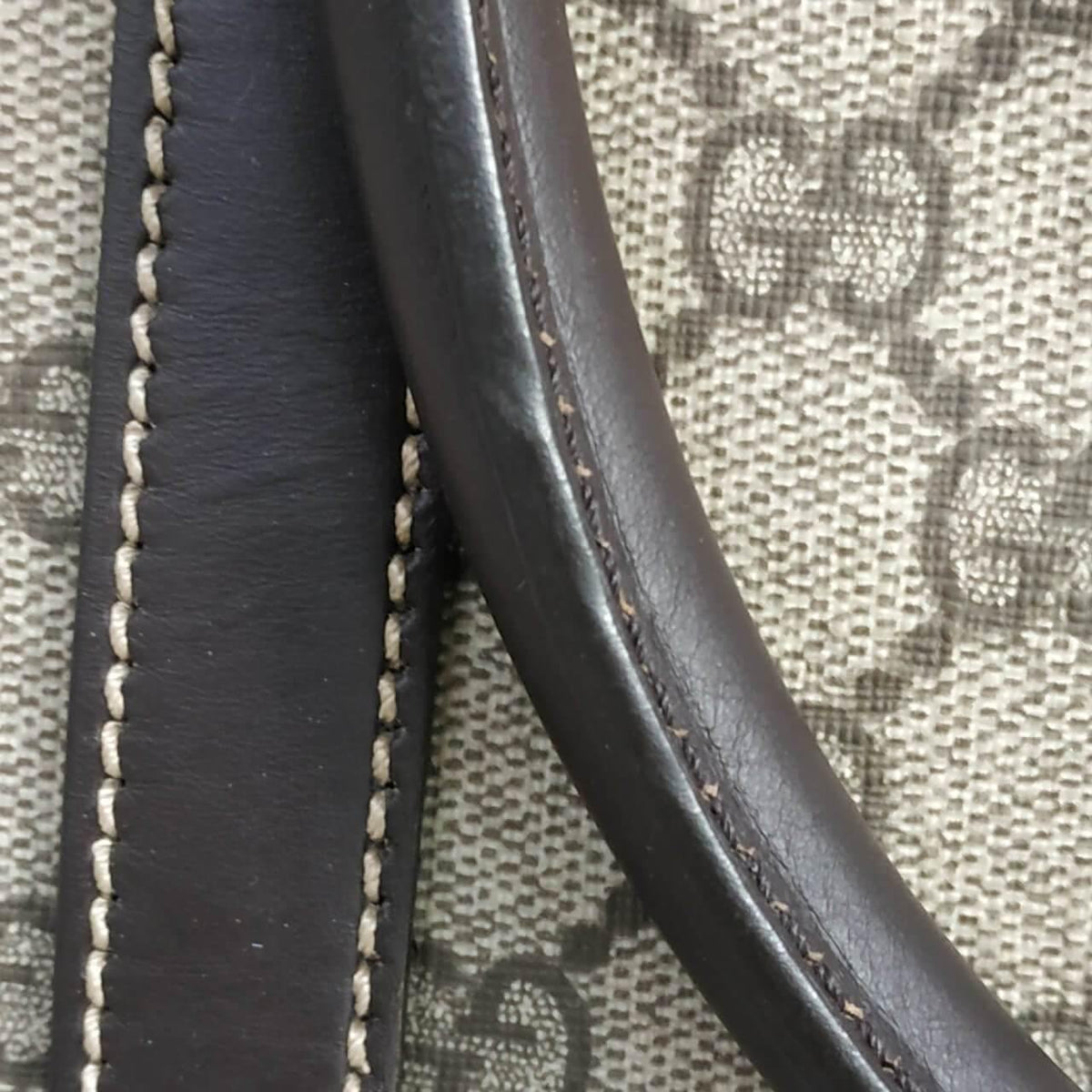 GG Supreme Tall Tote Brown