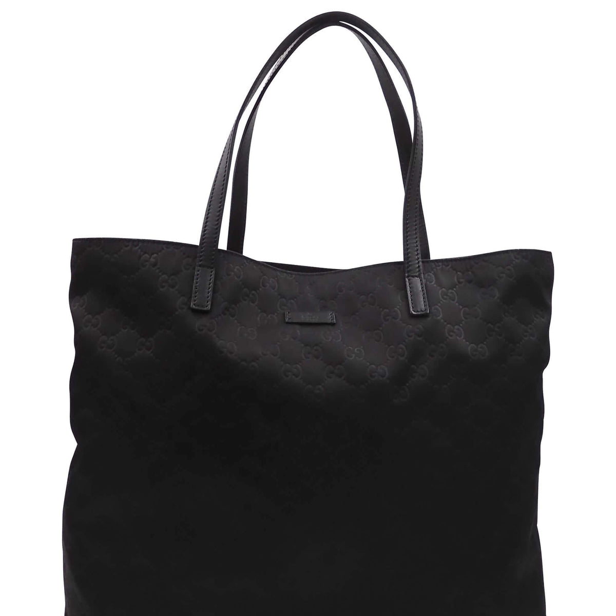 Guccissima Tall Tote Black
