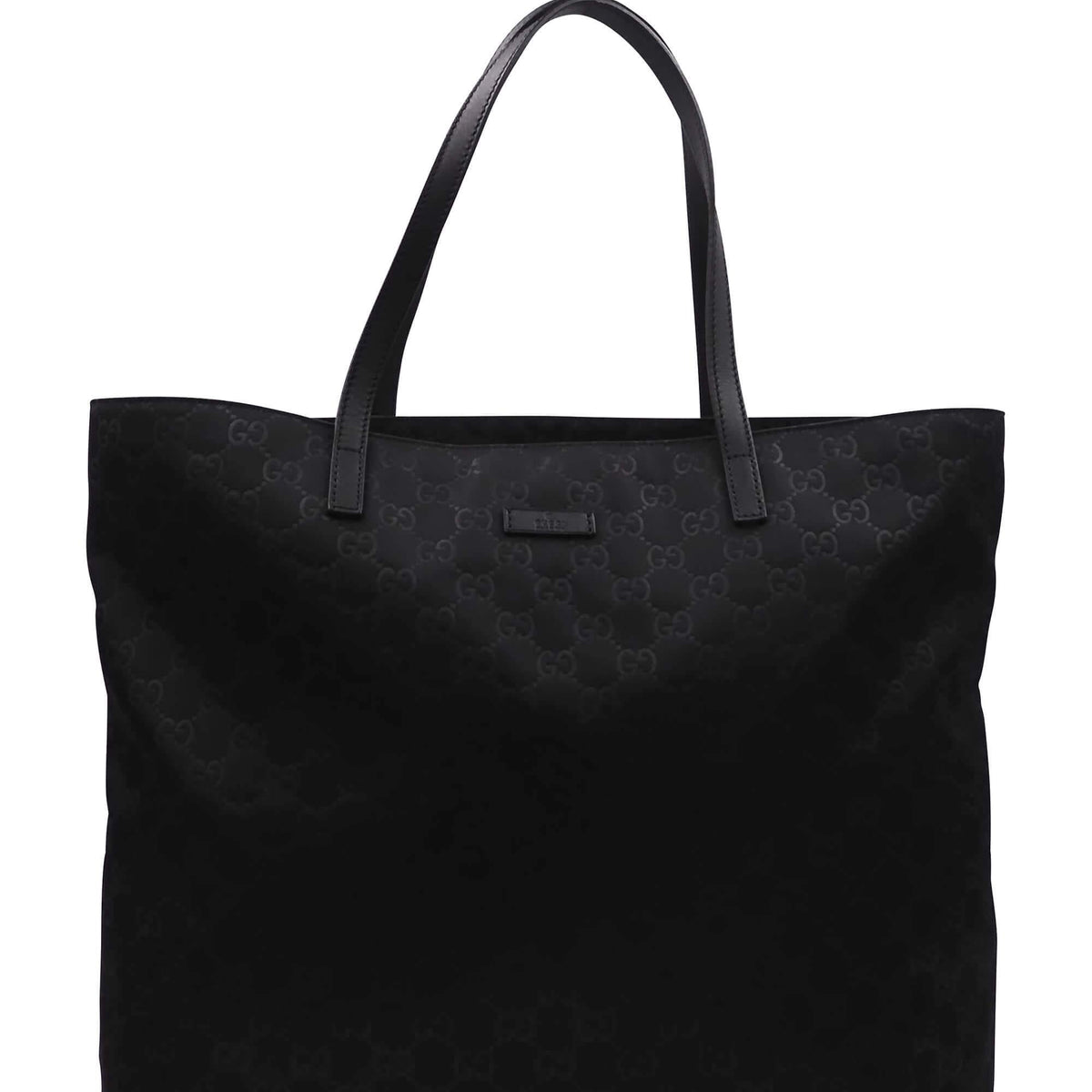 Guccissima Tall Tote Black