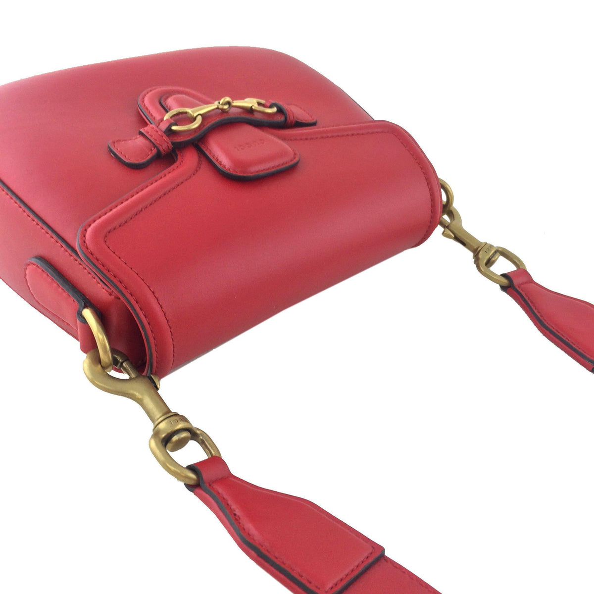 Gucci Lady Web Medium Leather Shoulder Bag
