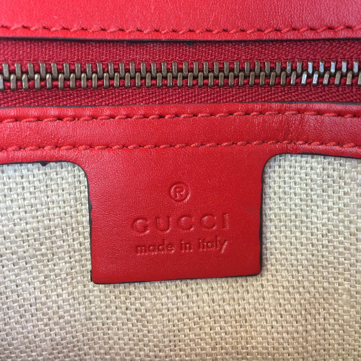 Gucci Lady Web Medium Leather Shoulder Bag
