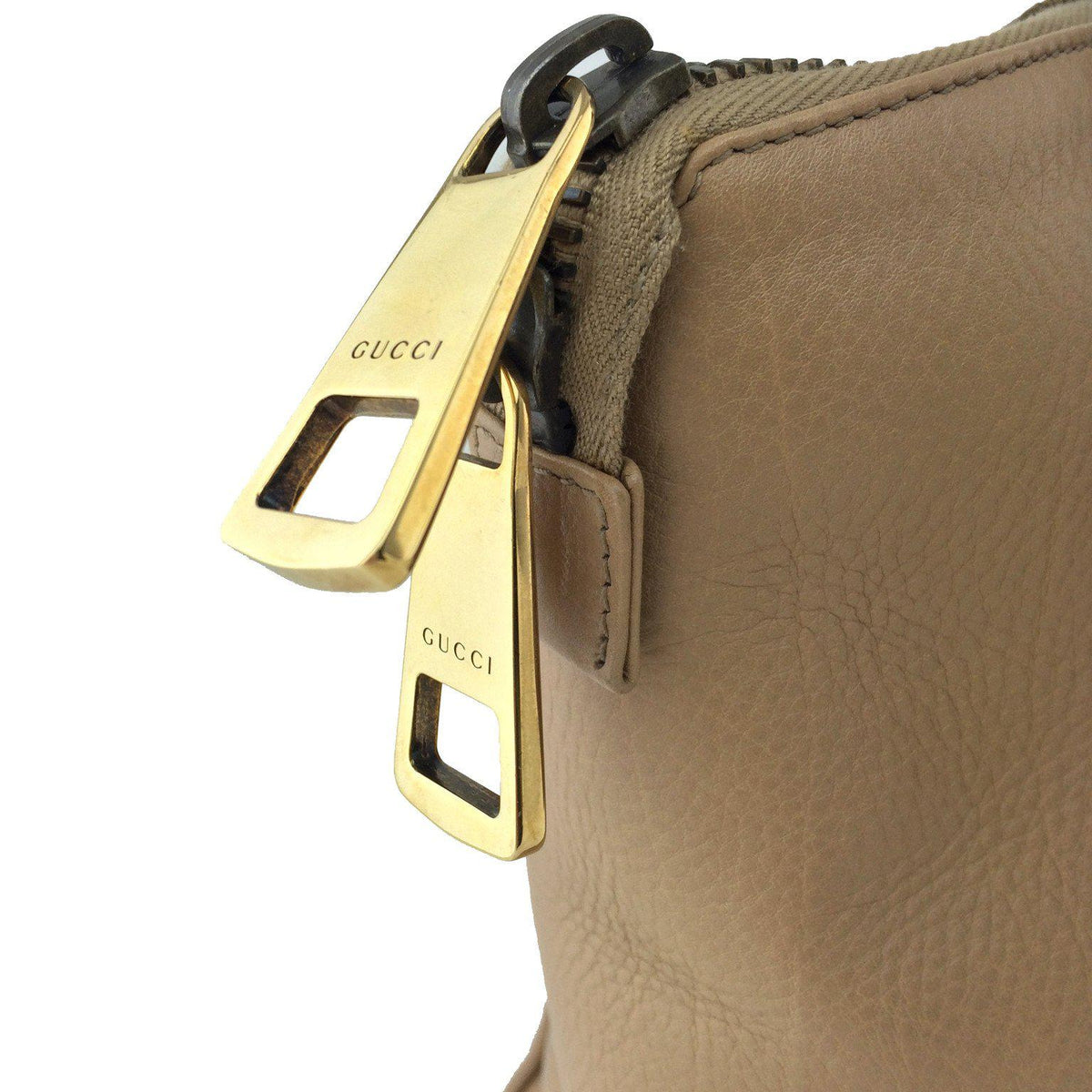 Gucci Leather Large GG Satchel Flap Bag