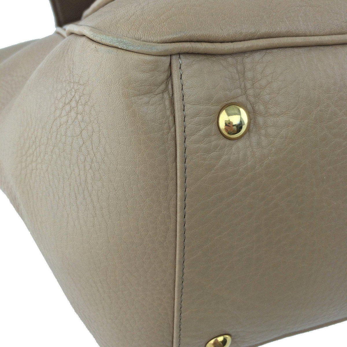Gucci Leather Large GG Satchel Flap Bag