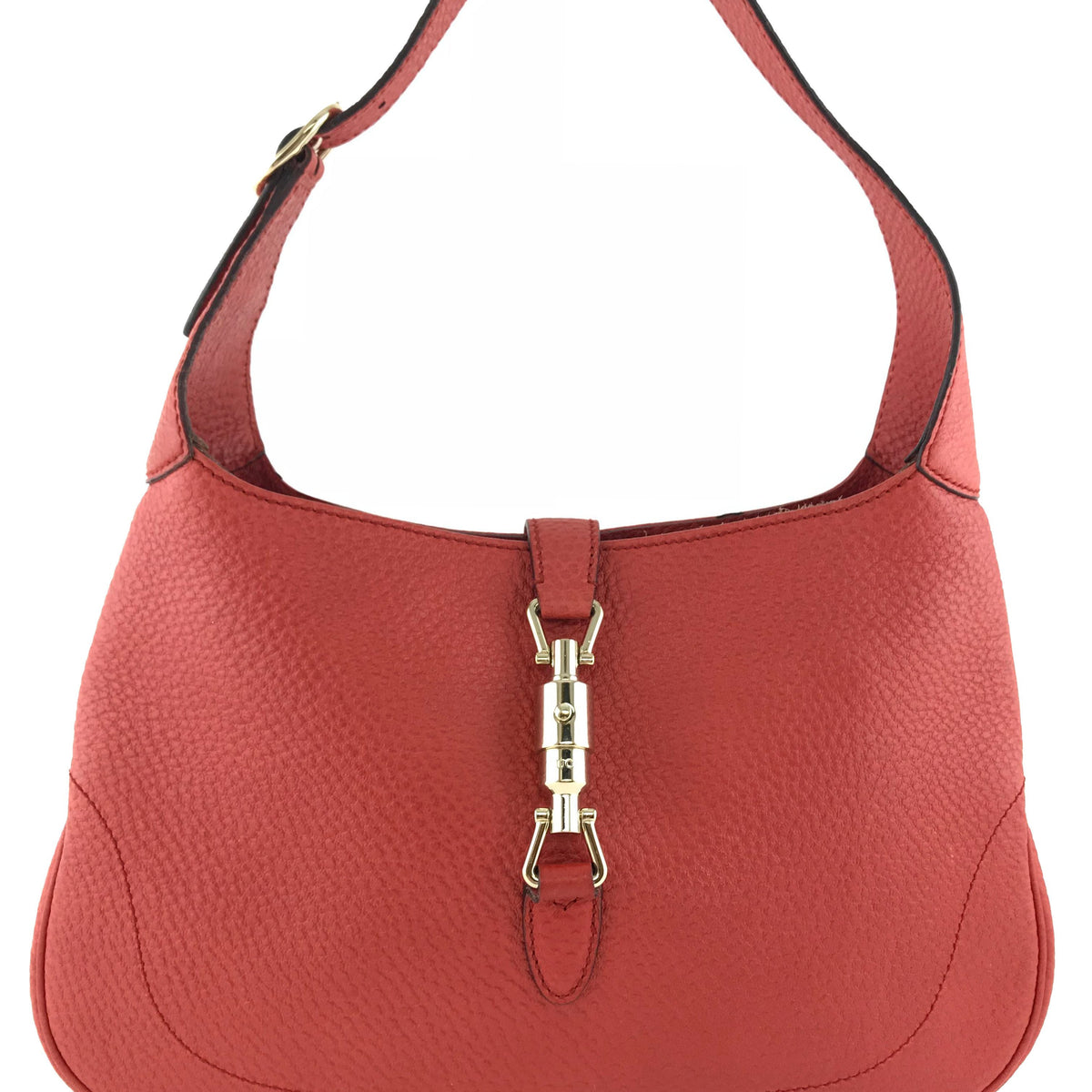 Gucci Leather Small Jackie O Hobo Bag
