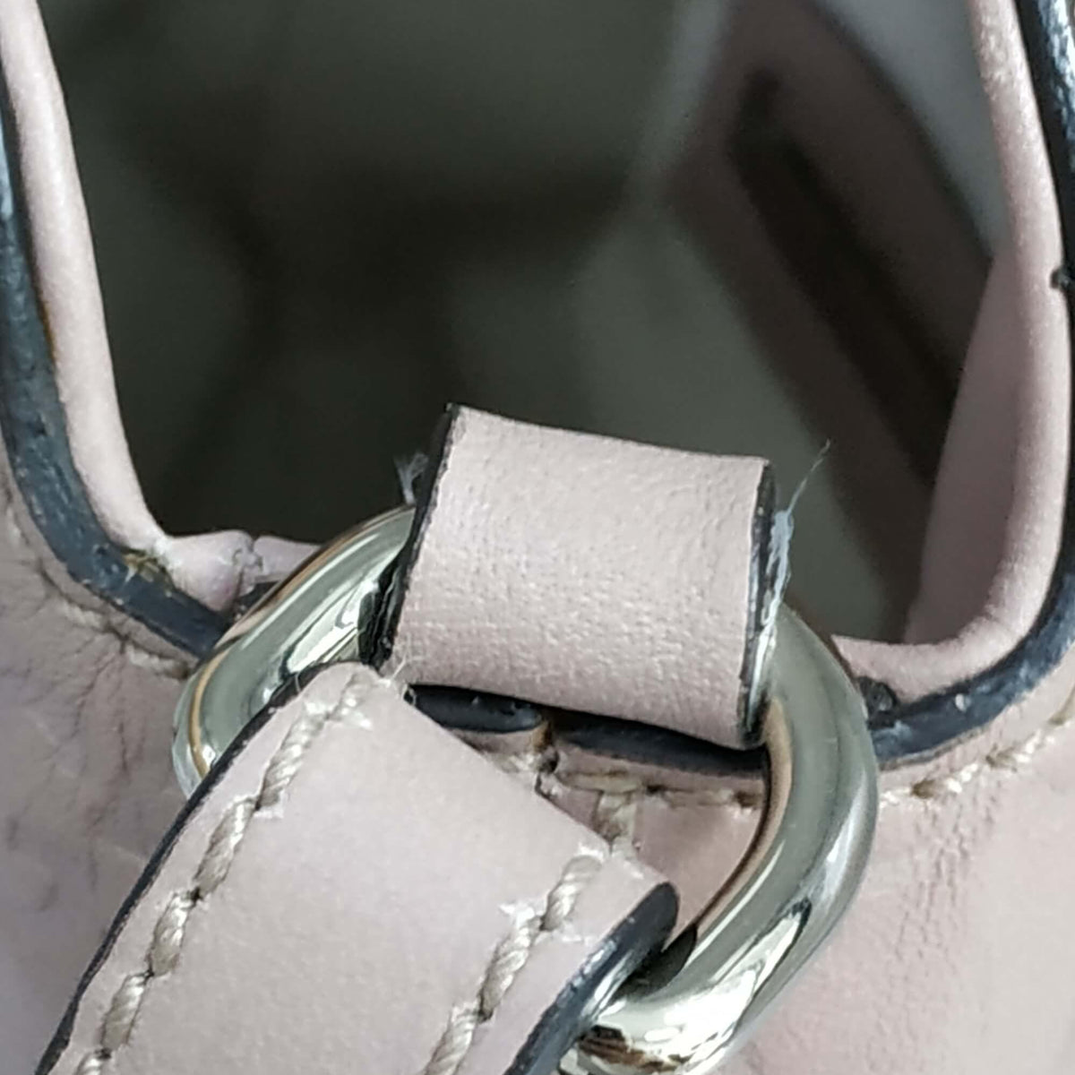 Microguccissima Foldover Top Satchel Pink