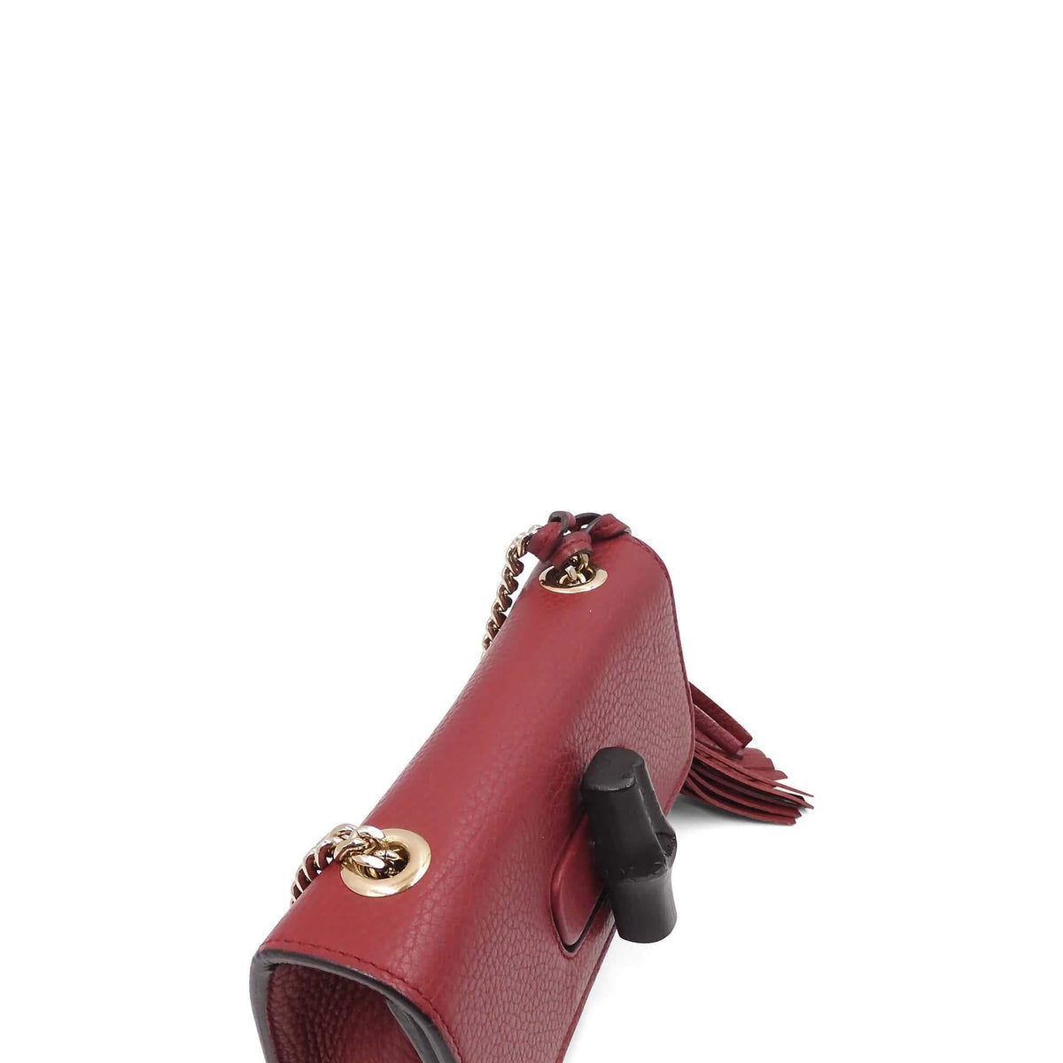 Miss Bamboo Shoulder Bag Soft Burgundy