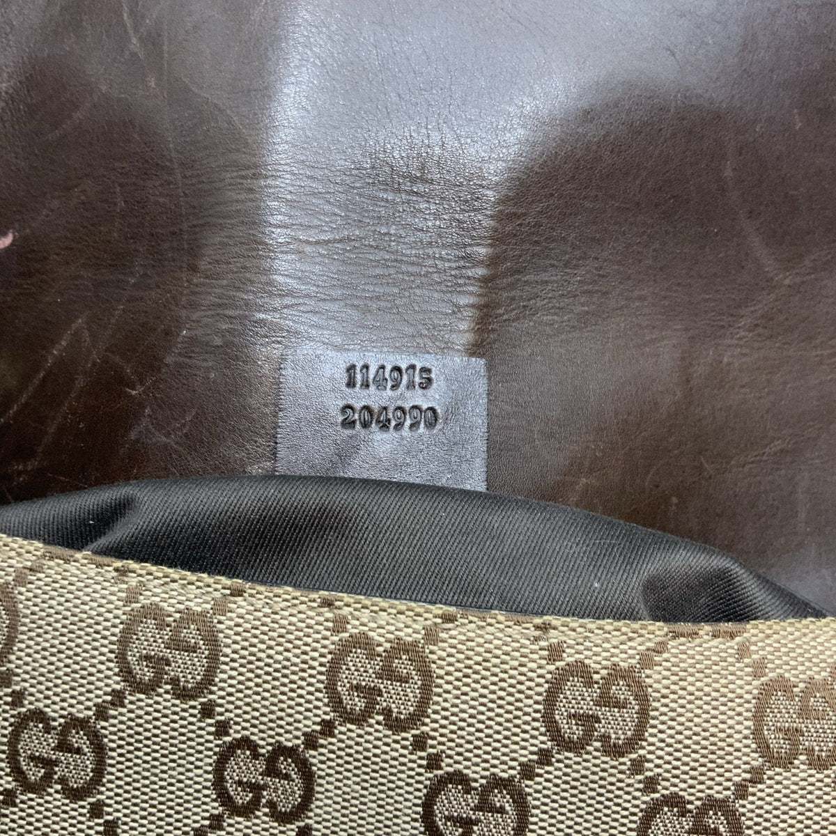Gucci Monogram Horsebit Flap Bag