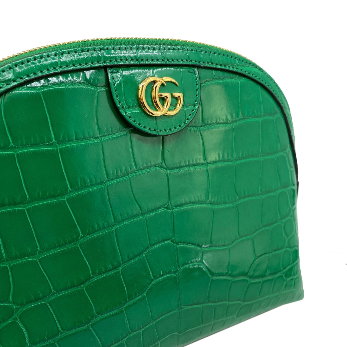 Gucci Ophidia Alligator Shoulder Bag NEW