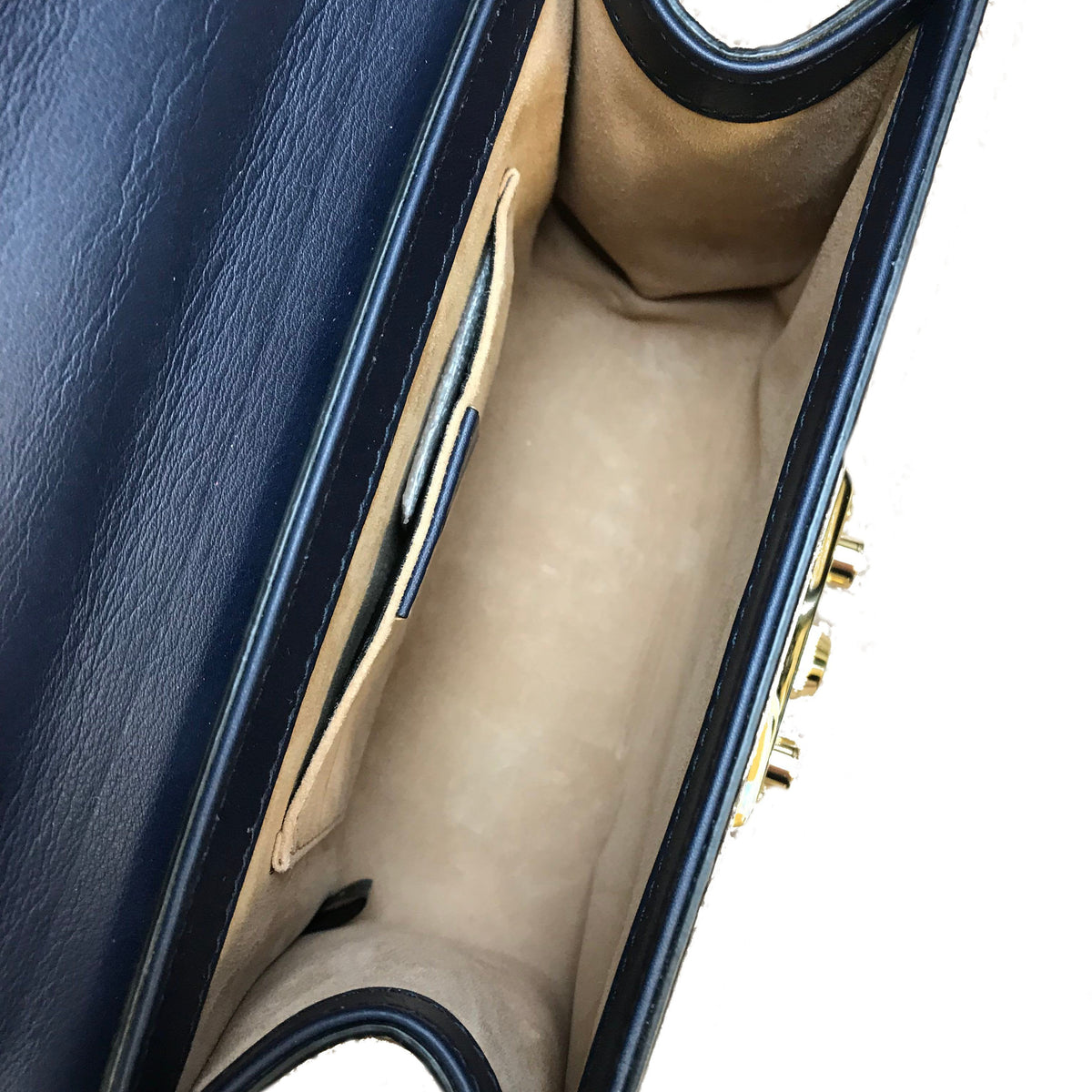 Gucci Padlock Small Python Shoulder Bag