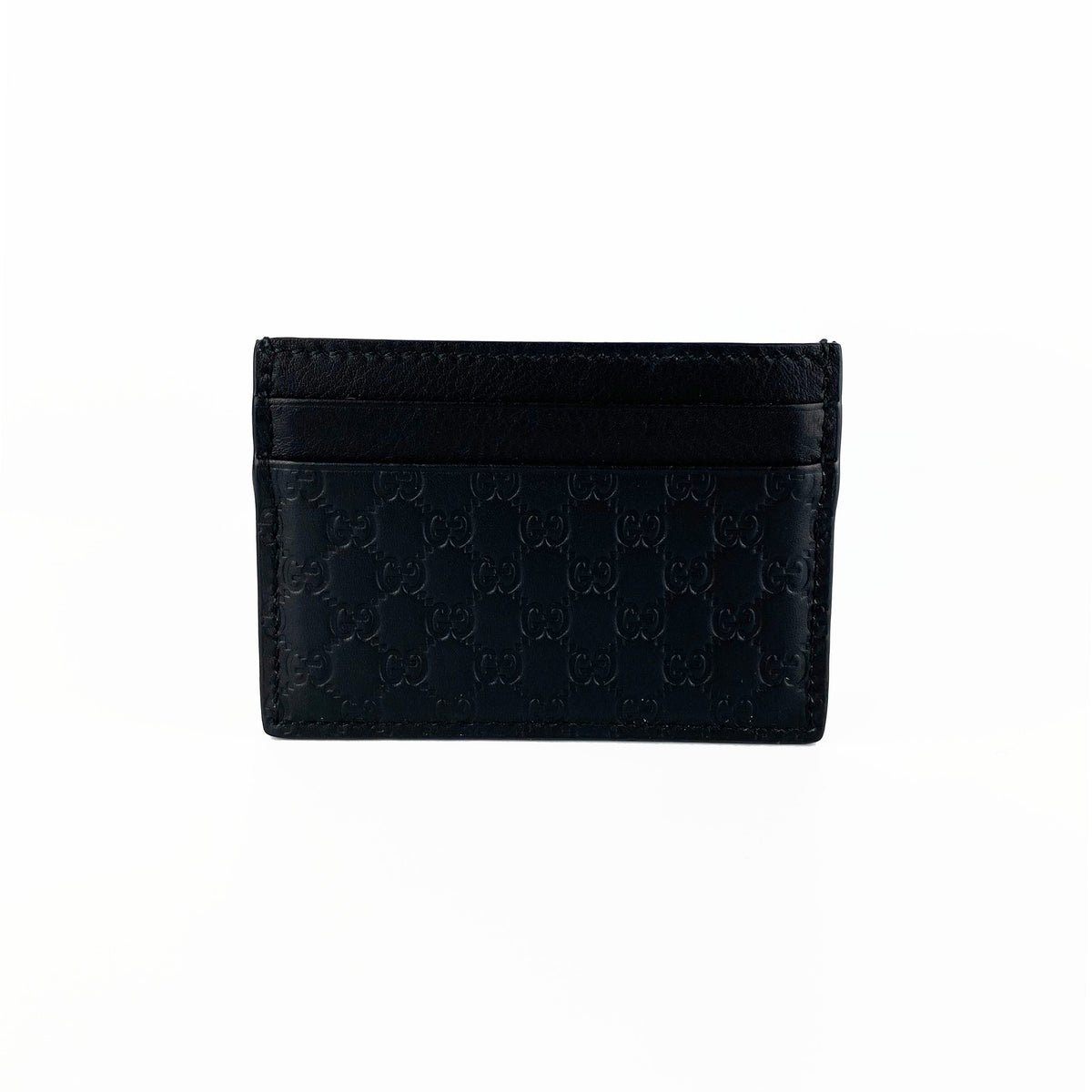 Gucci Black Signature Card Case