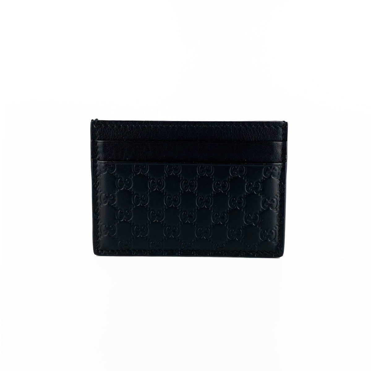 Gucci Black Signature Card Case