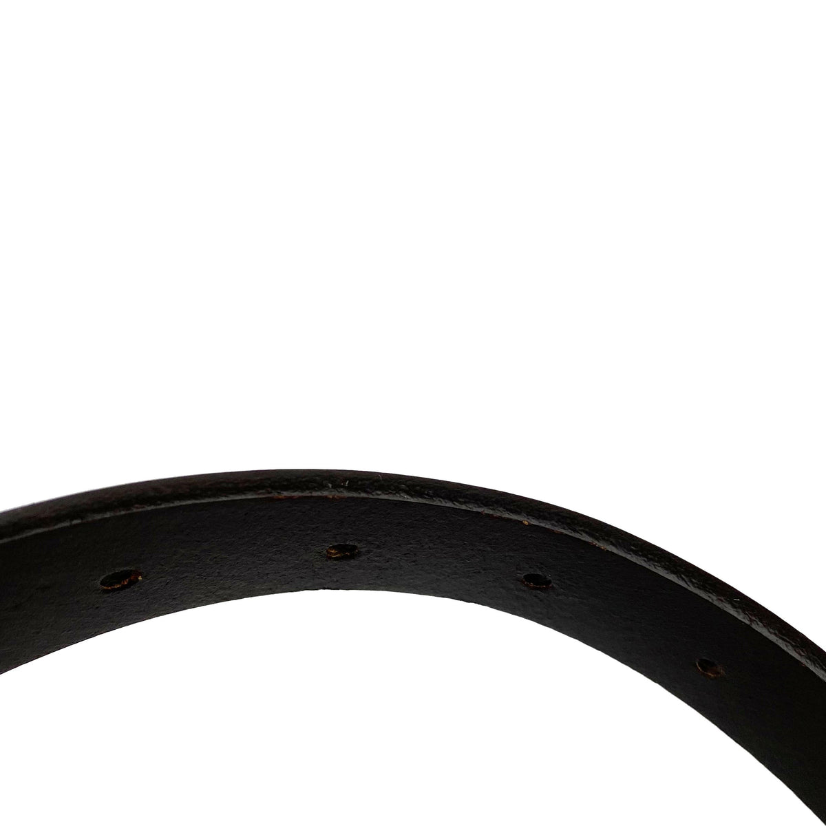 Gucci Brown Horsebit Belt with Silver Buckle 95