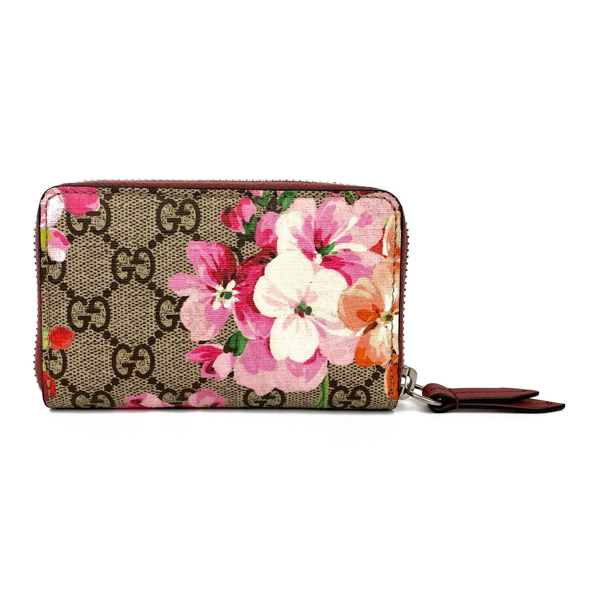 Gucci GG Supreme Blooms Card Case