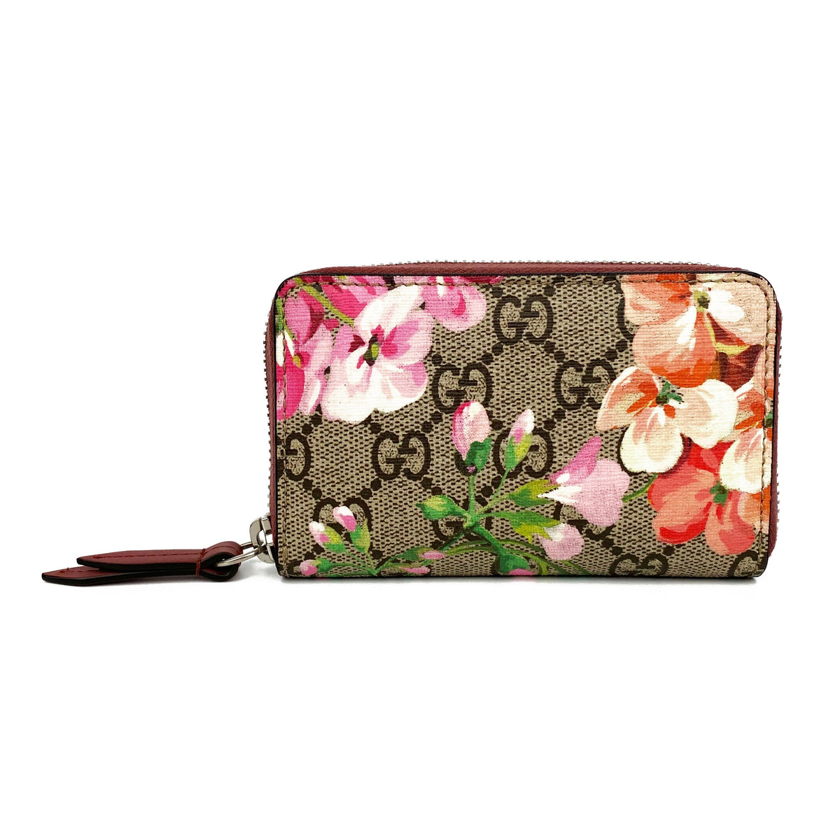 Gucci GG Supreme Blooms Card Case