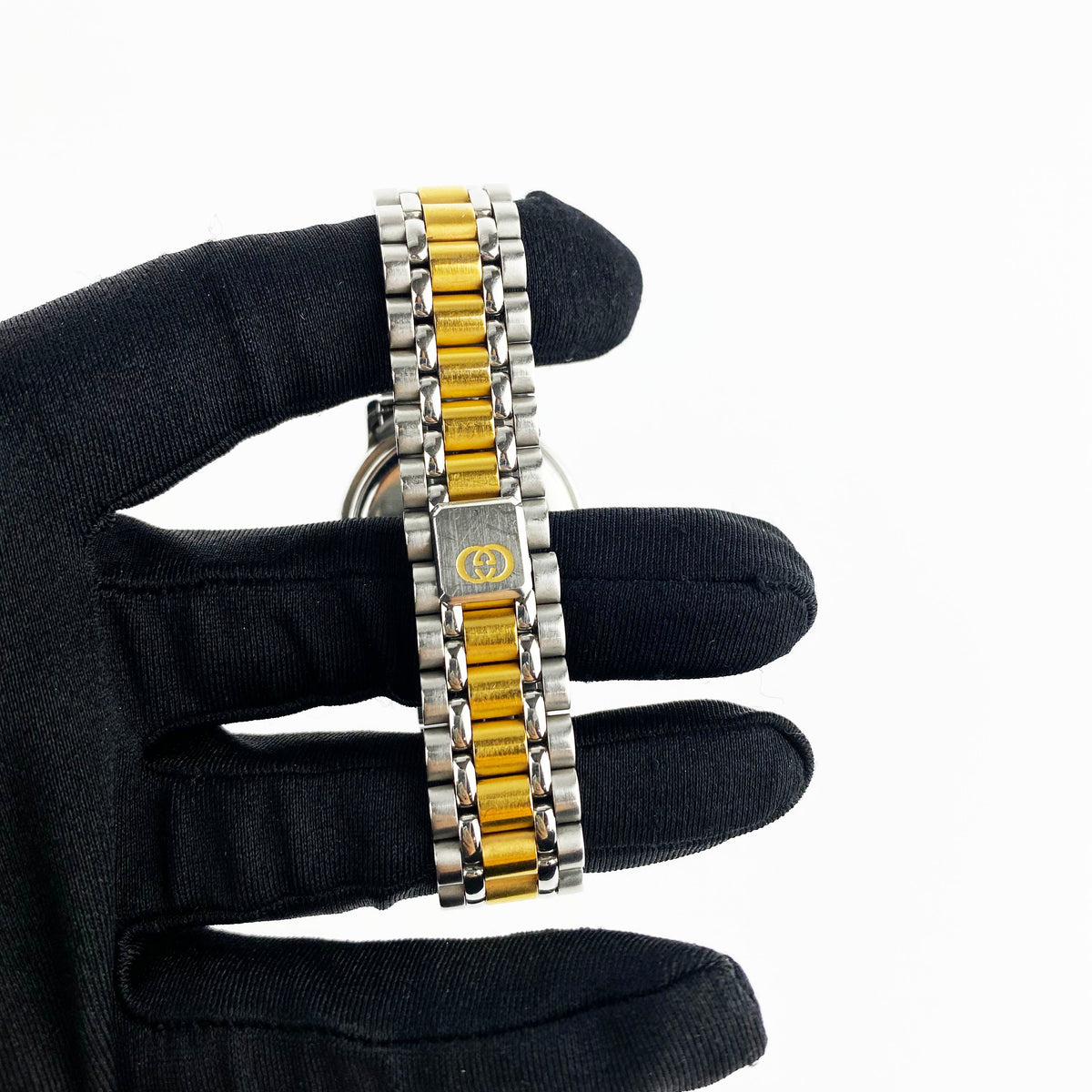 Gucci Gold & Silver Vintage Timeless Watch