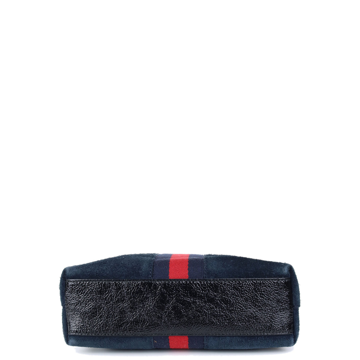 Gucci Navy Suede Ophidia Shoulder Bag