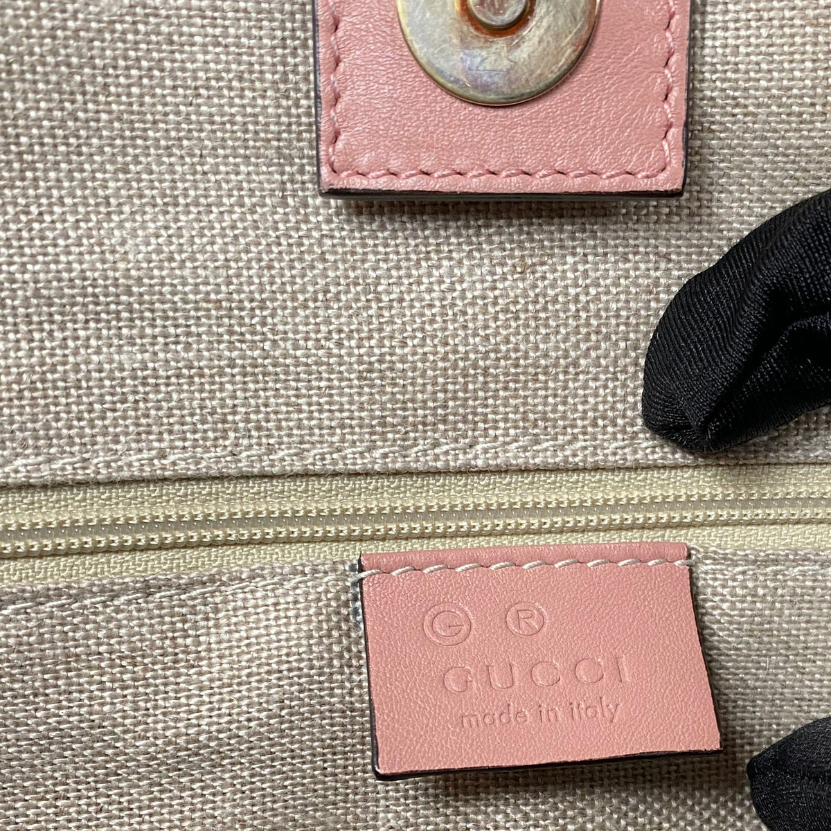 Gucci Pink GG Guccissima Tote Bag