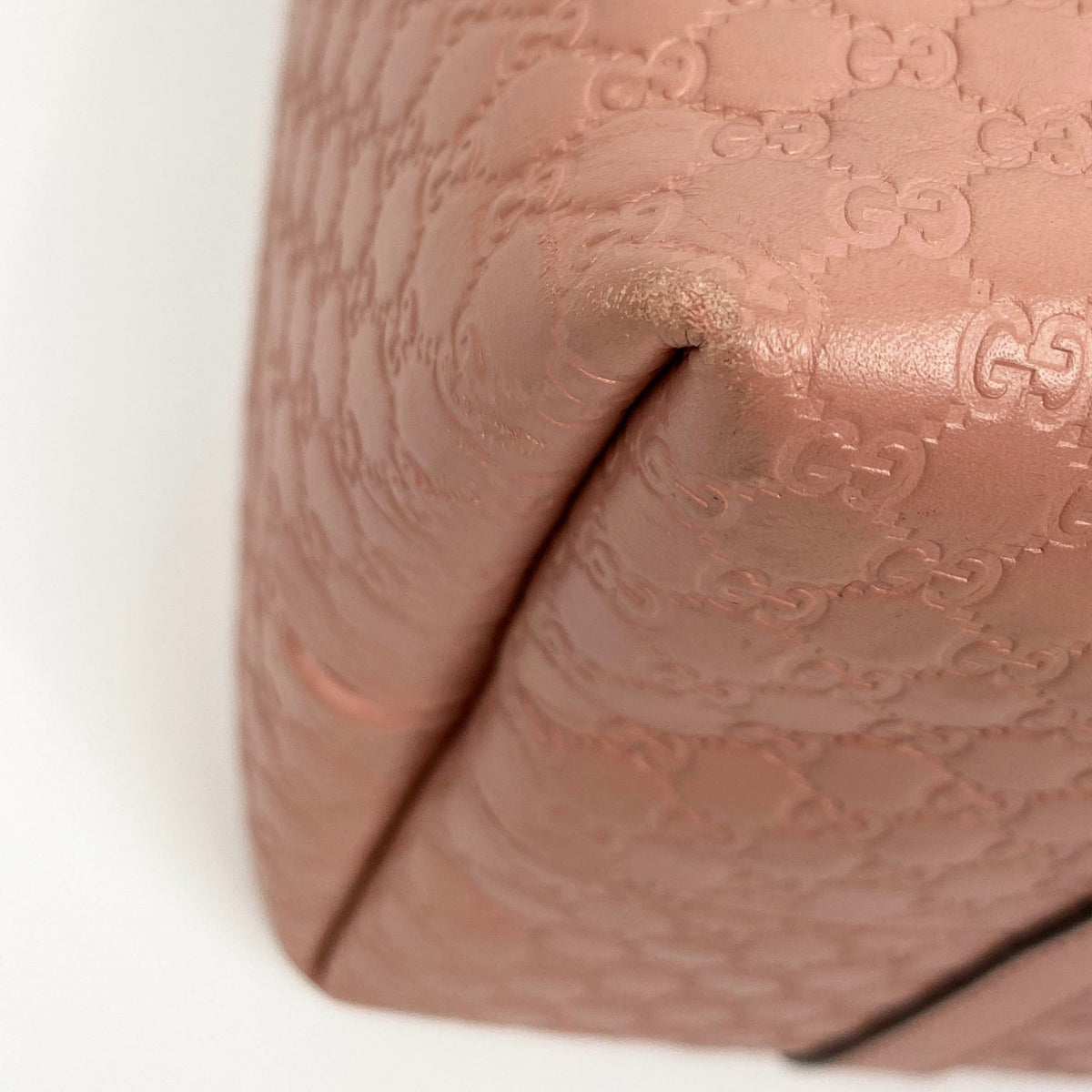Gucci Pink GG Guccissima Tote Bag