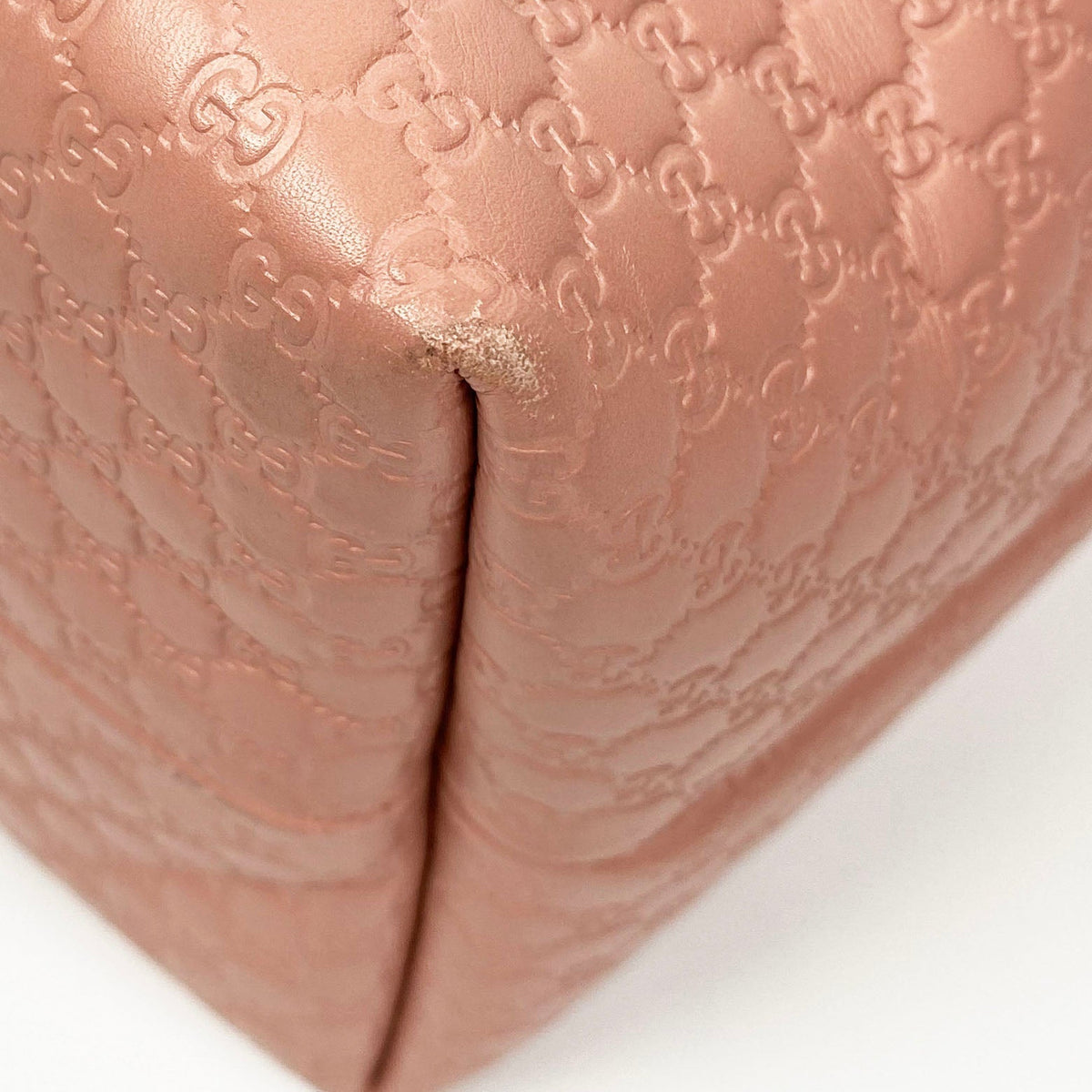 Gucci Pink GG Guccissima Tote Bag