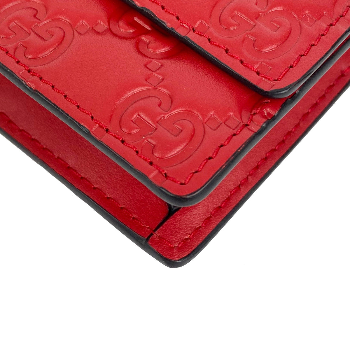 Gucci Red Mini Cherries Supreme Bag
