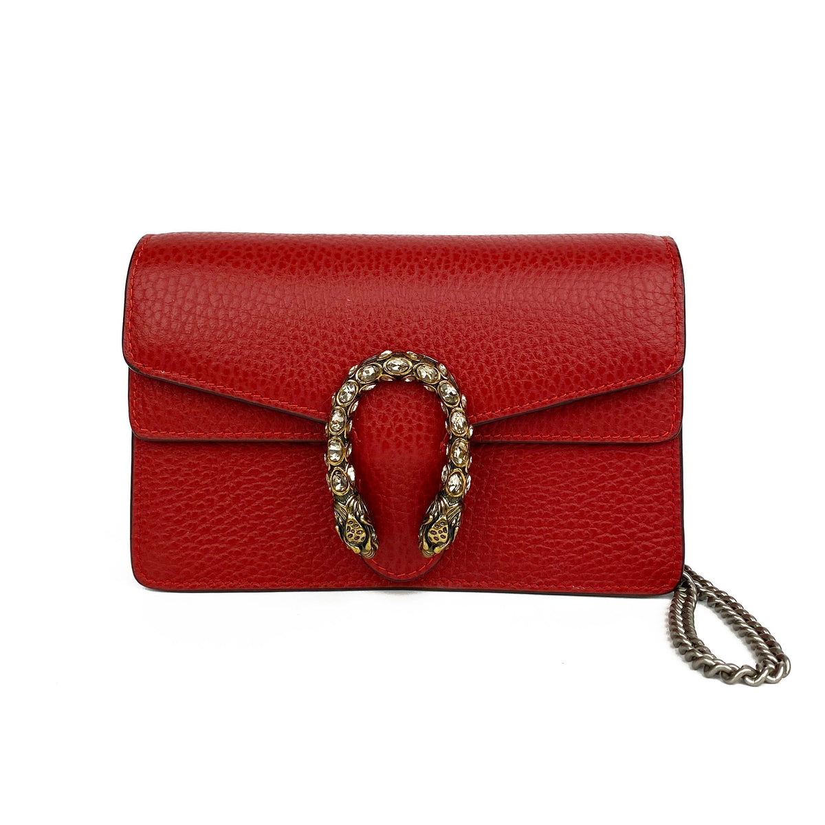 Gucci Red Super Mini Dionysus Bag