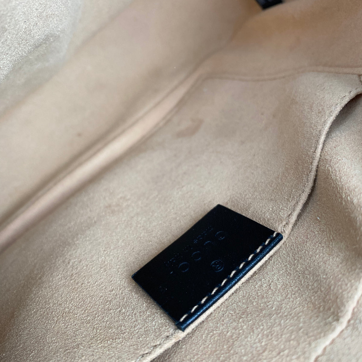 Gucci Small Black GG Marmont Shoulder Bag