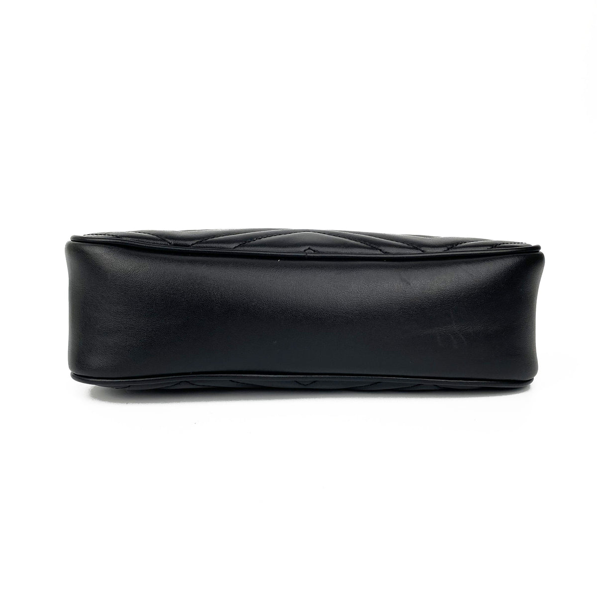 Gucci Small Black GG Marmont Shoulder Bag