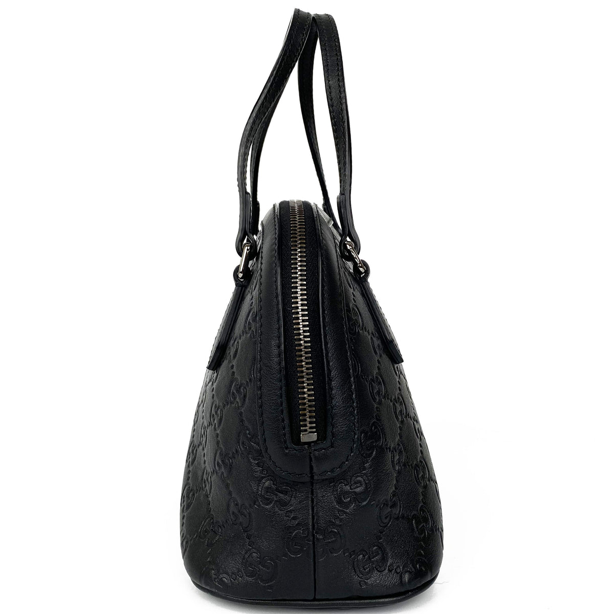 Gucci Small Black GG Shoulder Bag