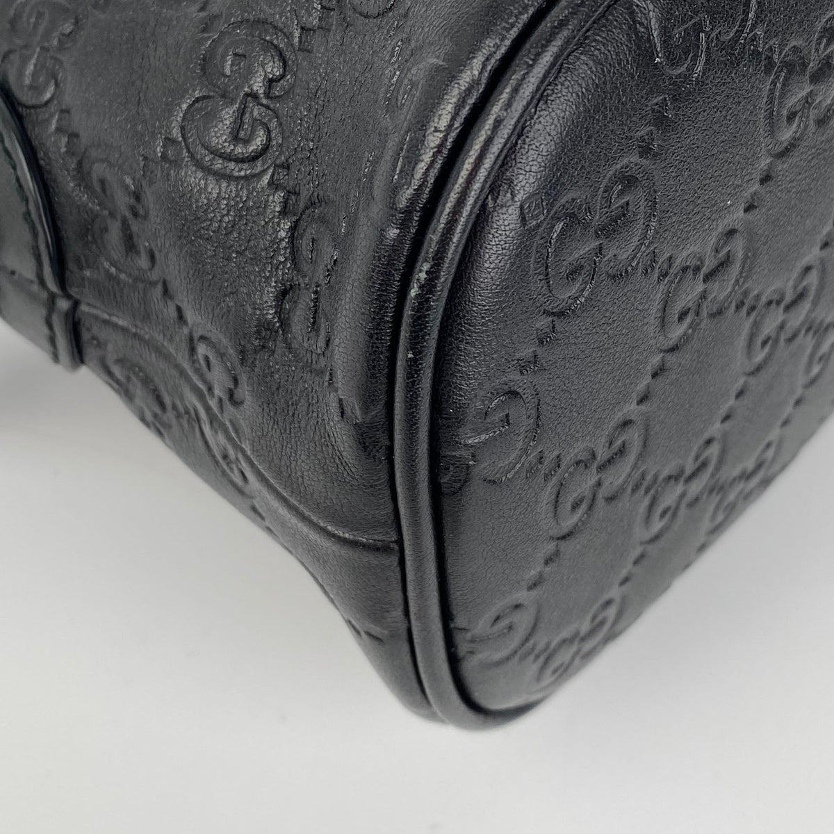 Gucci Small Black GG Shoulder Bag