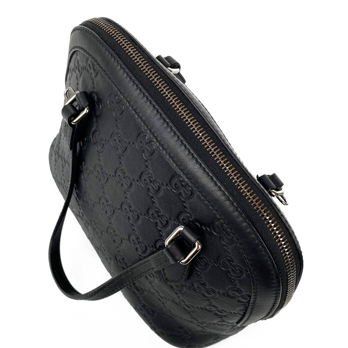 Gucci Small Black GG Shoulder Bag