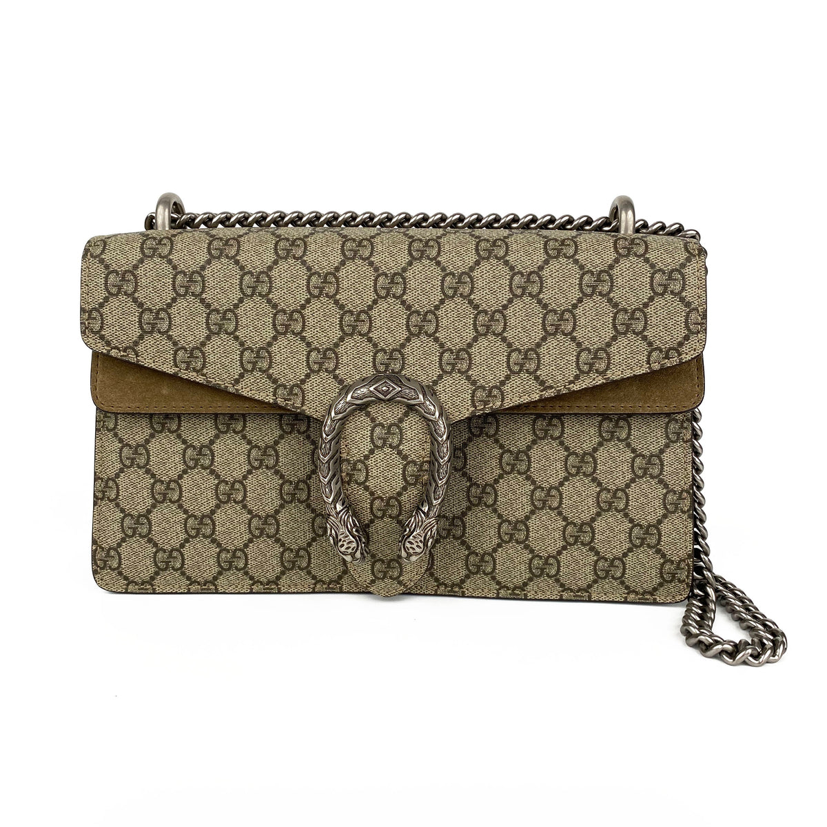 Gucci Small Dionysus Bag with Taupe Trim
