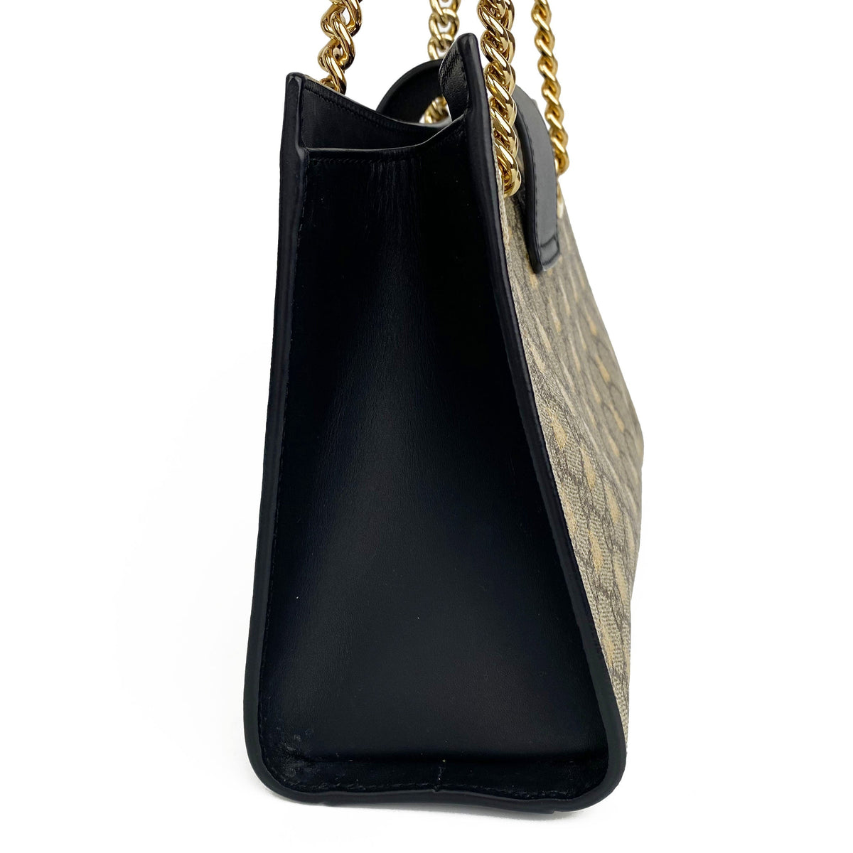 Gucci Small Monogram Bees Padlock Bag