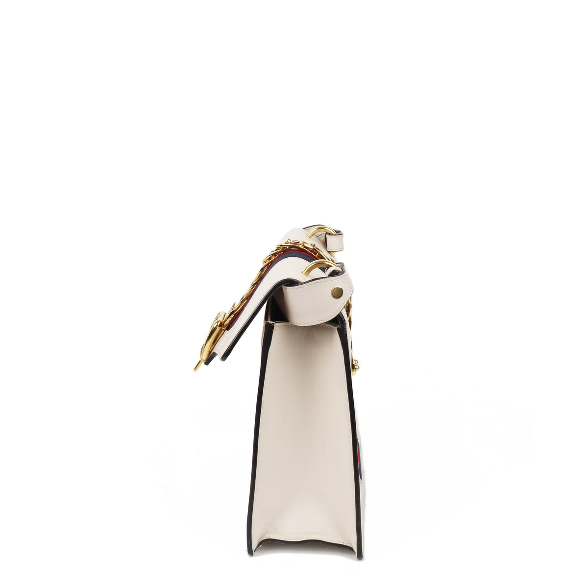Gucci Small White Sylvie Bag