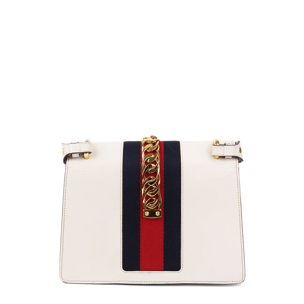 Gucci Small White Sylvie Bag