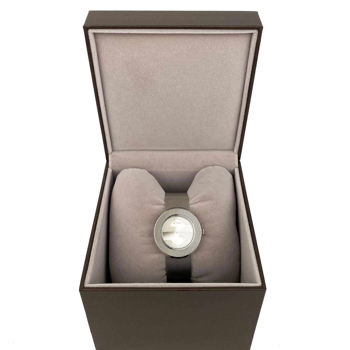 Gucci Stainless Steel Double G Face Watch