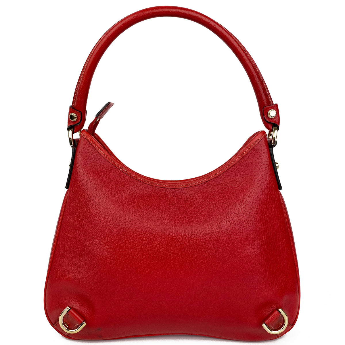 Gucci Vintage Red Hobo Bag