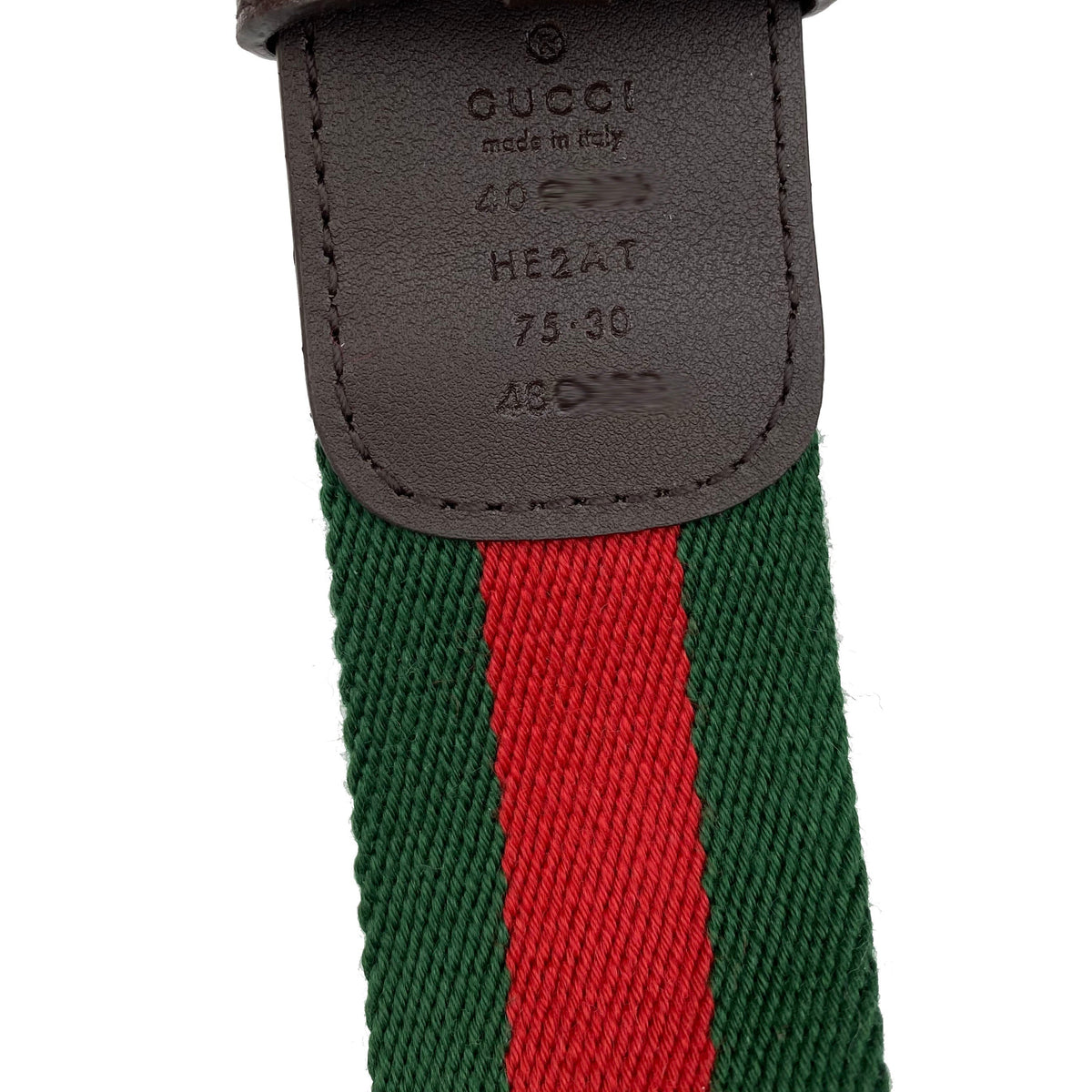 Gucci Web Belt with Double G Buckle 75
